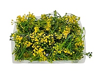 Yellow Small Trio Fern Leaves