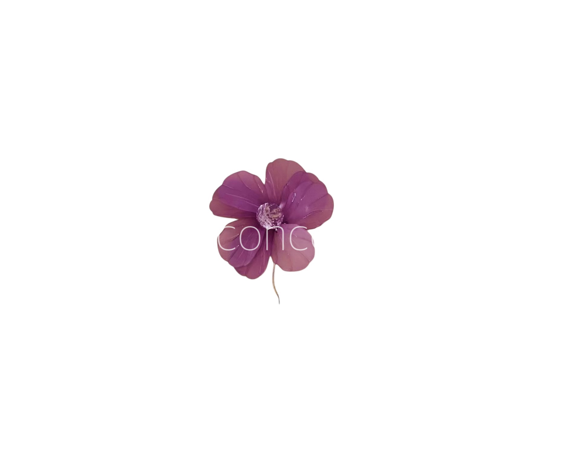 Acrylic Flowers with Stone