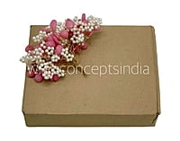 Soft Pink Pearl Flower Add-on Stick