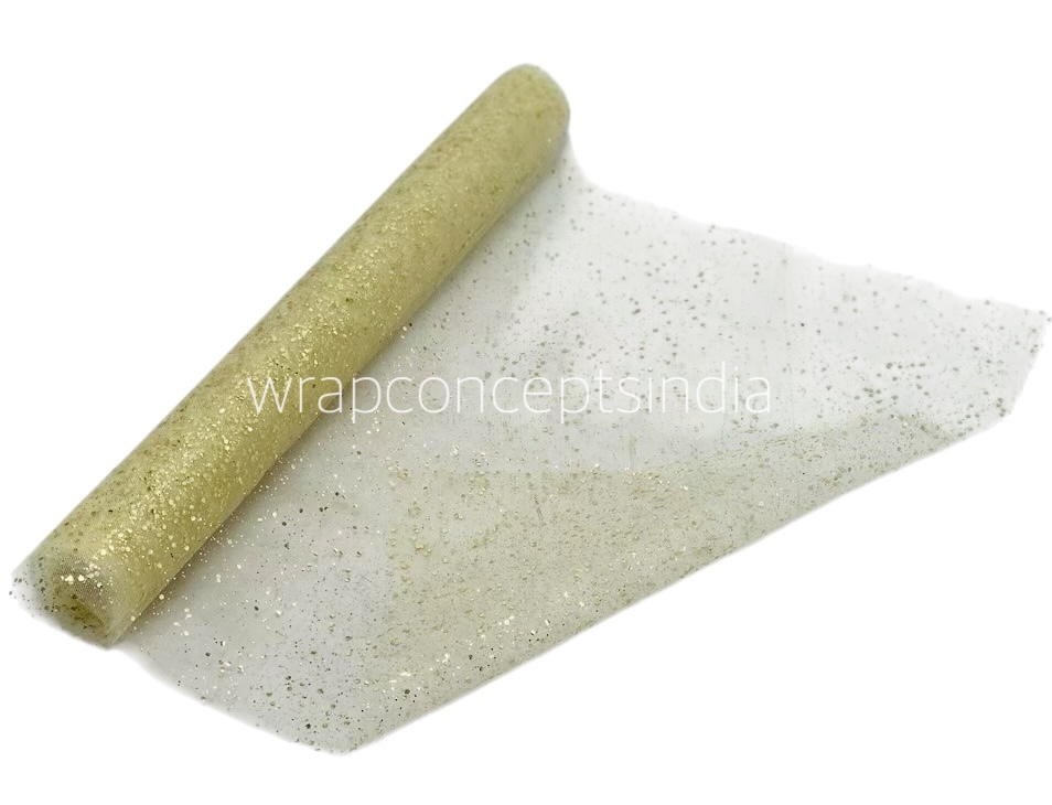 Champagne Glitter Soft Net