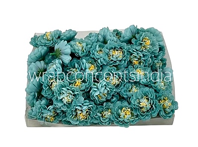 Rose with feathers - Deep Purple