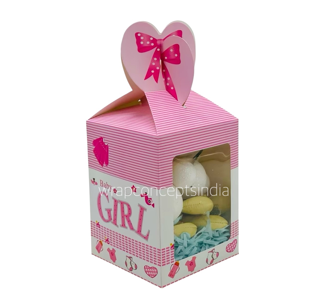 Boy/Girl Foldable Paper Gift Box