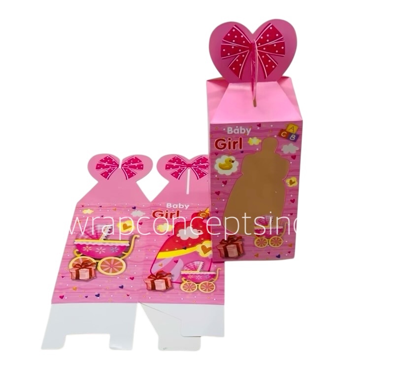 Big Baby Boy/Girl Foldable Paper Gift Box