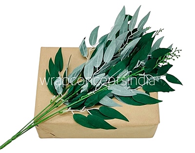 Leaves Stick Bunch - Ivory-AntiqueWhite