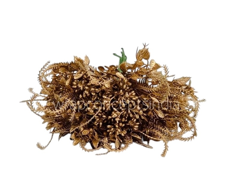 Gold Bunch with Pollen & Fern