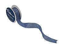 Plaid Ribbon - Multicolour-Grey-100 yards-2.5 cms