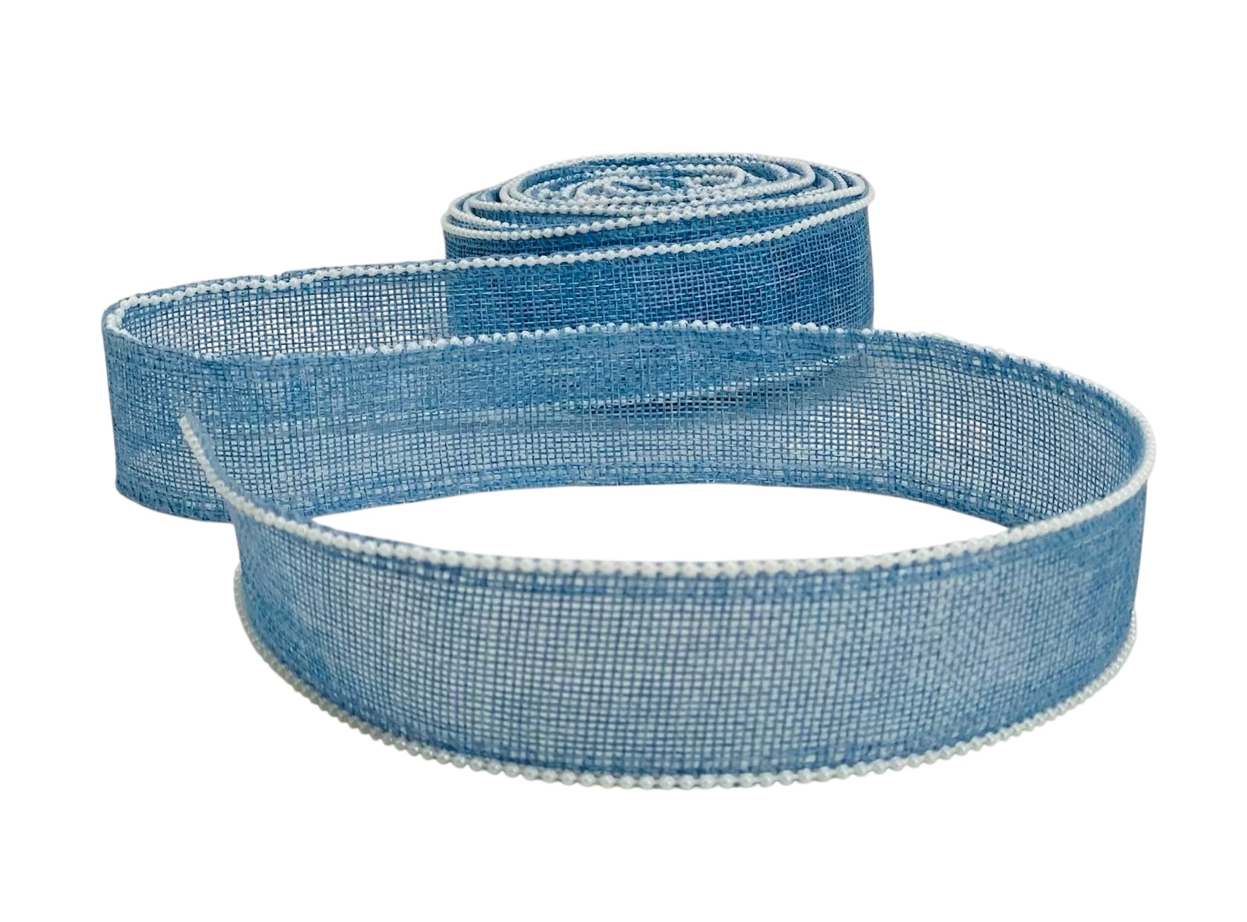 Jute Ribbon with Pearl Edges