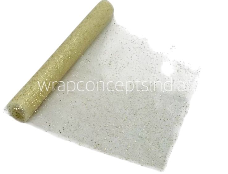 Champagne Glitter Soft Net