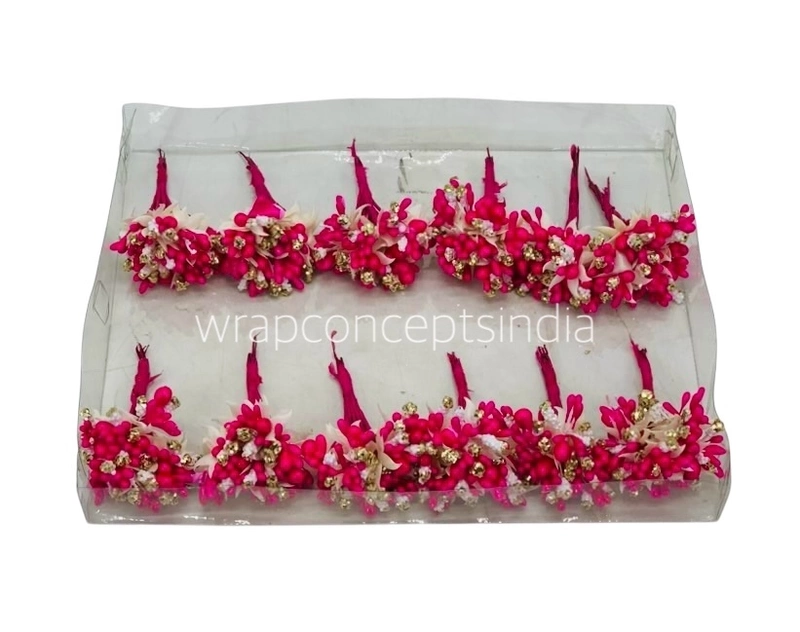 Fuchsia & Glitter Gold Pollens