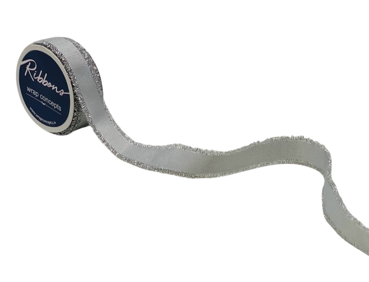 Grosgrain With Tinsel Edges