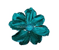 Medium Flower with Glitter Edges- Gold