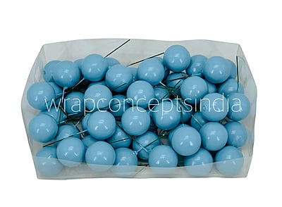 Blue Faux Balls - 30 MM