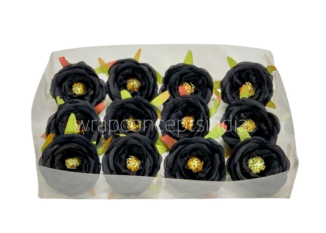 Black Camellia Flower