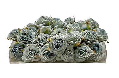 Soft Blue Small Roses