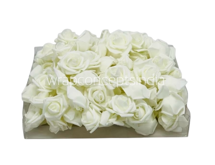 Ivory Medium Foam Rose Ivory Medium Foam Rose