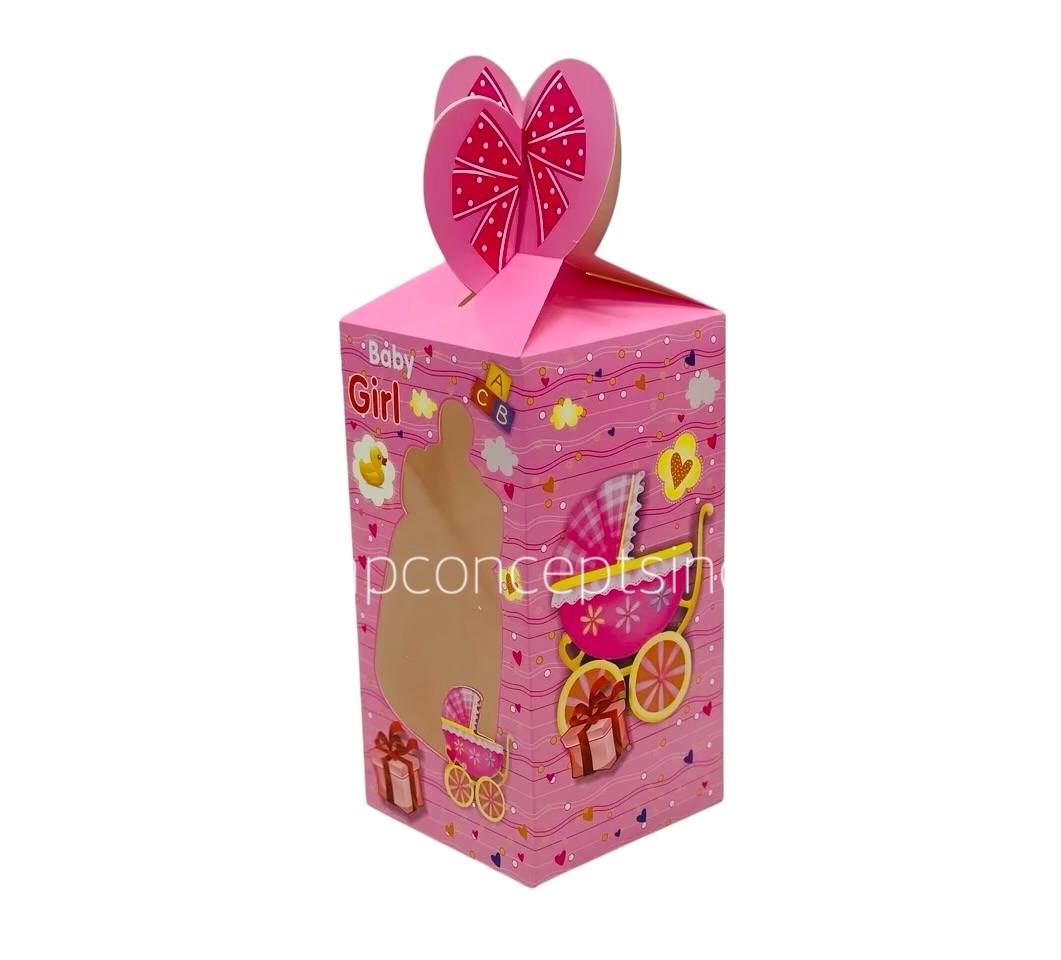 Big Baby Boy/Girl Foldable Paper Gift Box