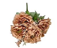 Tall Open Peony Bunch - Multicolour
