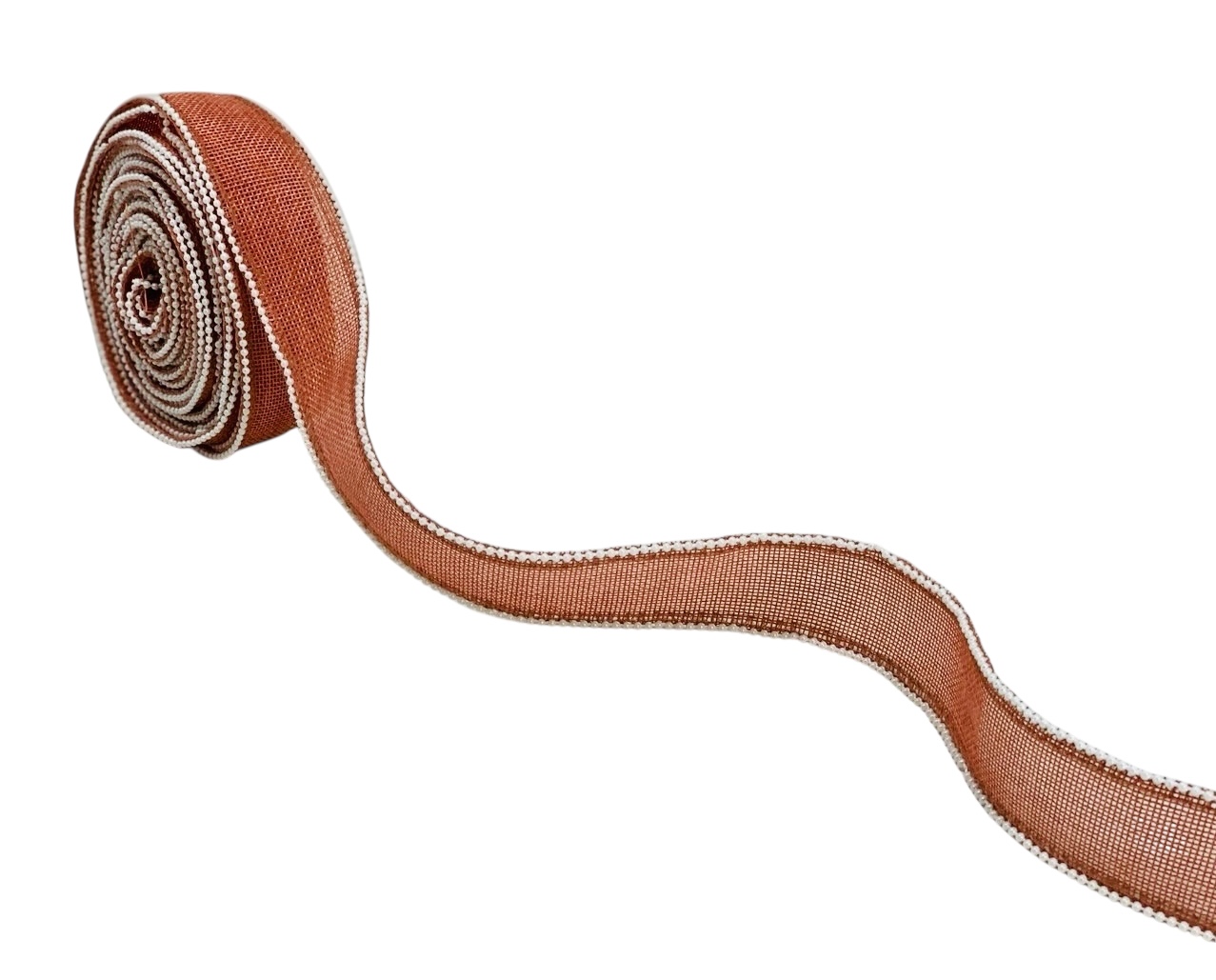 Jute Ribbon with Pearl Edges