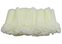 Organza Frill Lace with Pearl Edges-Baby Pink-20 Meters-27 cms