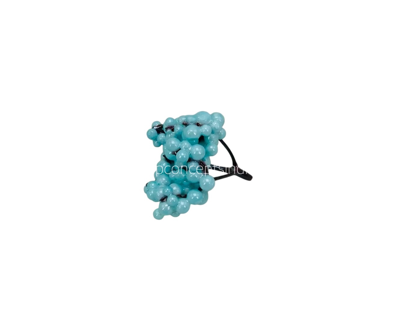 Pale Turquoise Fern Small