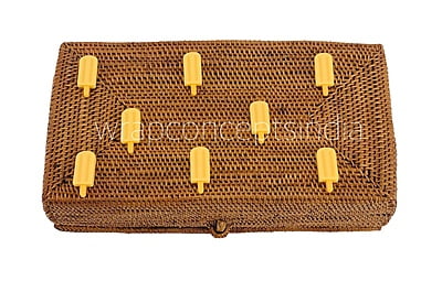 Ice Cream Stick Accessory - Lime Green/ Yellow/ Coral