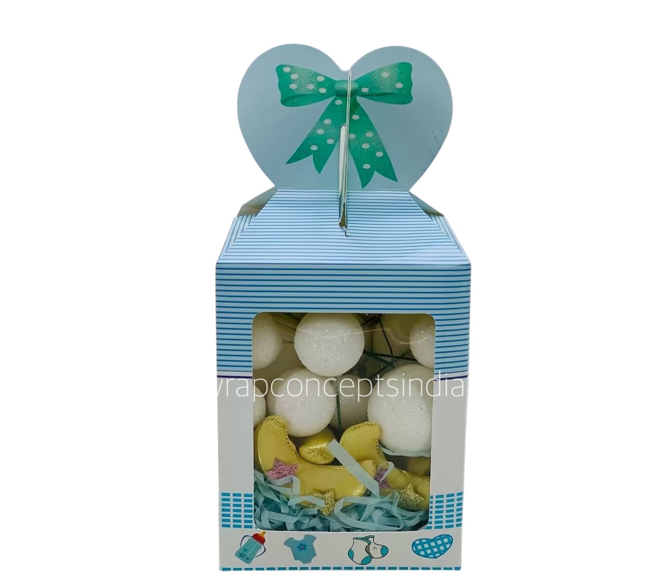 Boy/Girl Foldable Paper Gift Box