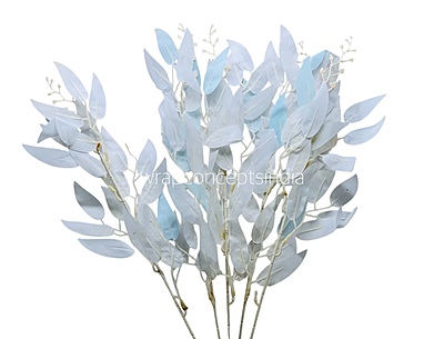 Leaves Stick Bunch - Ivory-AntiqueWhite