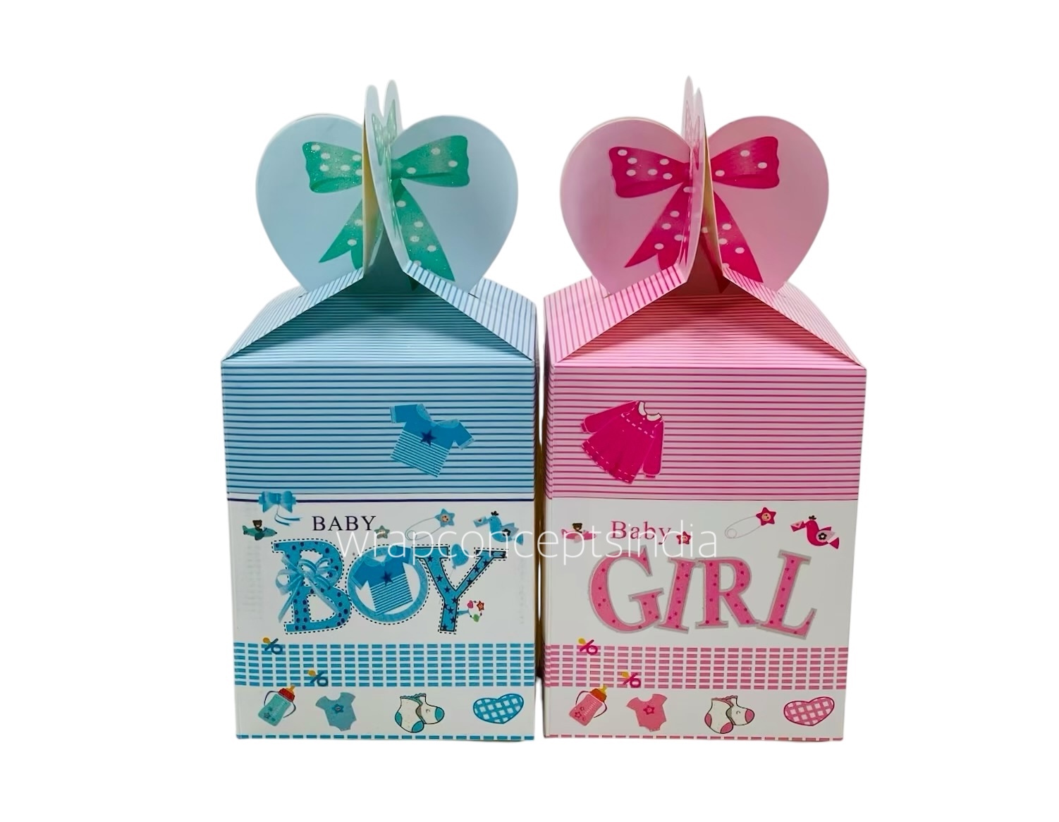 Boy/Girl Foldable Paper Gift Box
