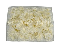 Ivory Organza Flowers