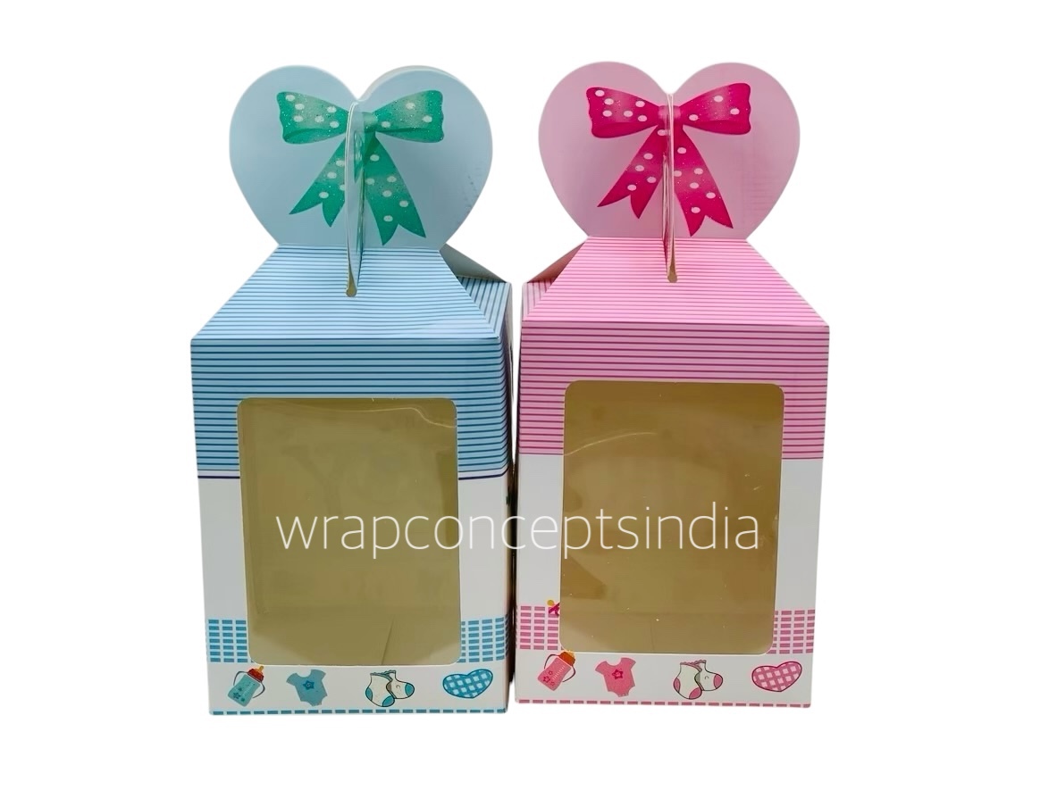 Boy/Girl Foldable Paper Gift Box