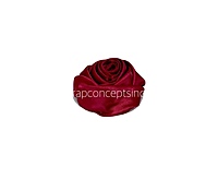 Deep Cherry Satin Roses