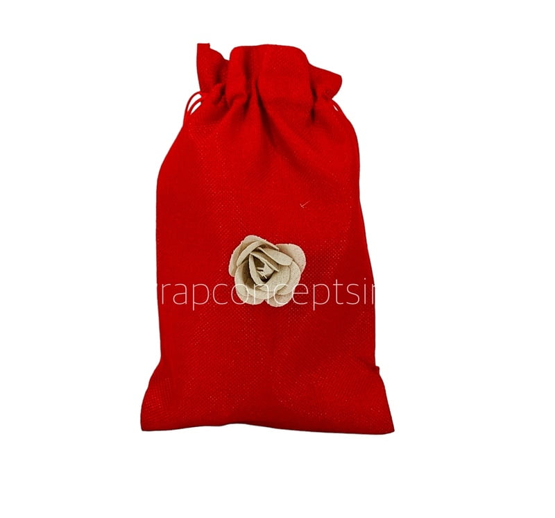 Jute Burlap Rose-Natural