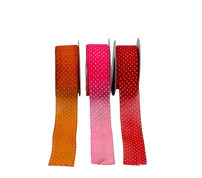 Sheer Polka Dot Ribbon