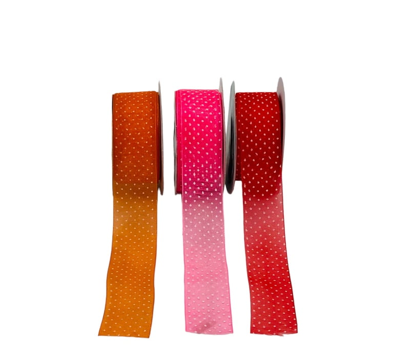 Sheer Polka Dot Ribbon