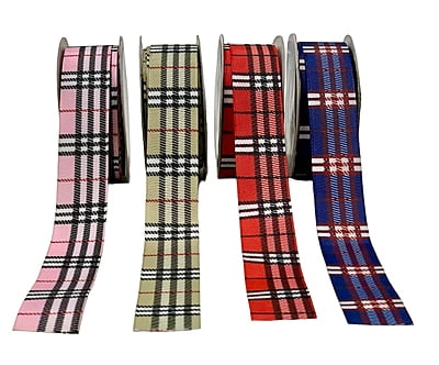 Fine Plaid Ribbon