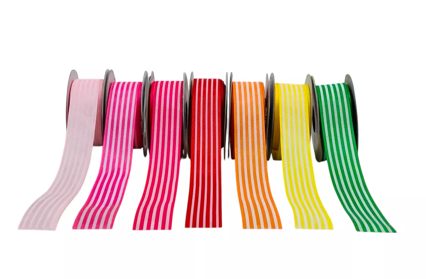 Stripes Ribbon - Pink's/Red/Yellow/Green