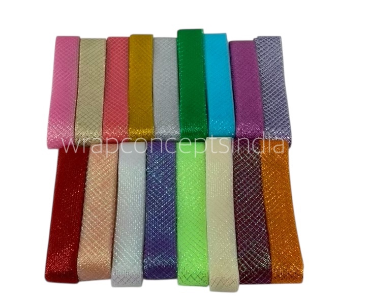 Stretch Ribbon with Glitter Hints