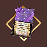 Pack of five assorted chocolate bars