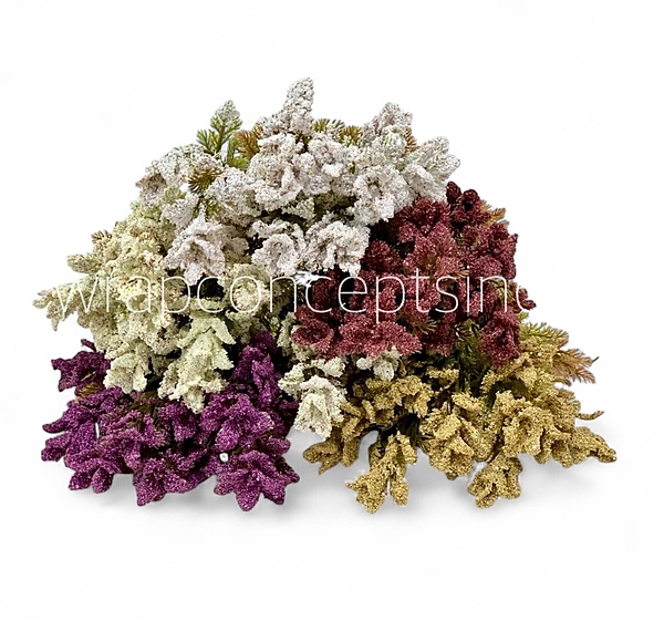 Frosted Wildflower Bush-Wine