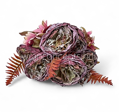 Rustic Autumn Peony Bunch
