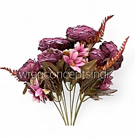 Rustic Autumn Peony Bunch