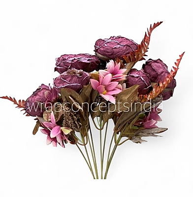 Rustic Autumn Peony Bunch