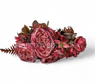 Rustic Autumn Peony Bunch