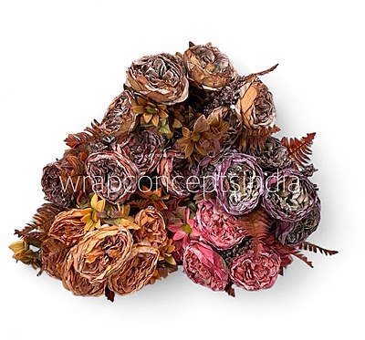 Rustic Autumn Peony Bunch