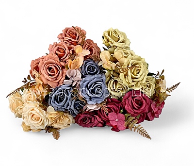 Roses Flower Bunch