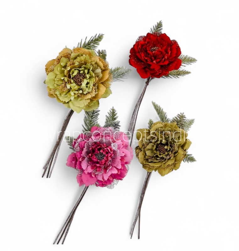 Rustic Evergreen Peony Ready Bunch