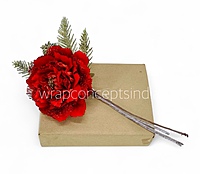 Rustic Evergreen Peony Ready Bunch