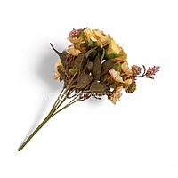 Rustic Charm Rose Bunch-Blush Beige