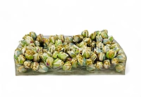 Big Cream Rose Buds on Stick