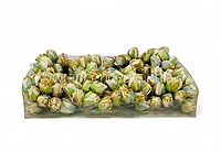 Big Cream Rose Buds on Stick